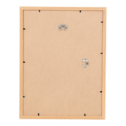 Ramme Display, 7 stk. sort og 8 stk. natur 30x40 cm