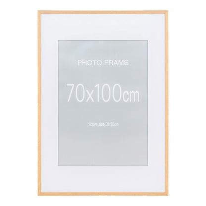 Marbella Ramme Display - Ramme Display, 7 stk. sort og 8 stk. natur 70X100 cm