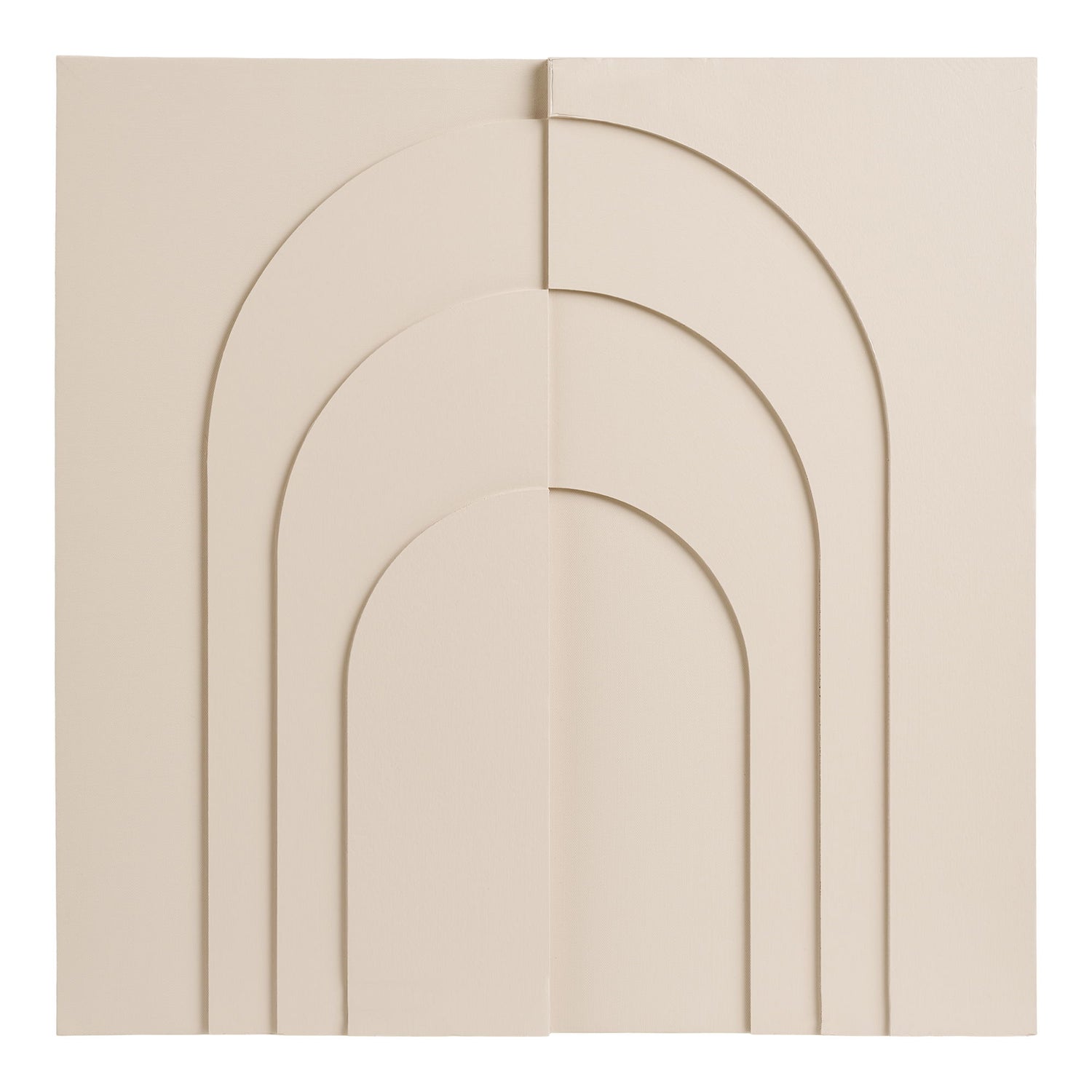 Ina Vægdekoration - Vægdekoration, beige 60x60 cm