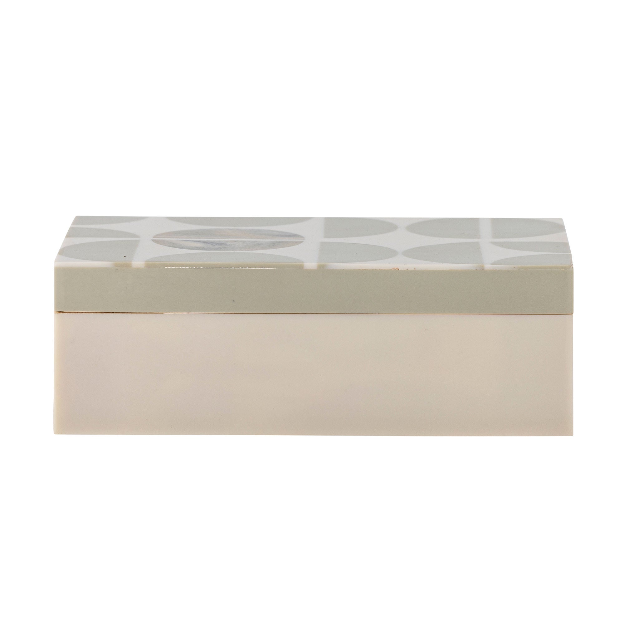 Bloomingville Kabela Æske m/låg, Grå, Resin