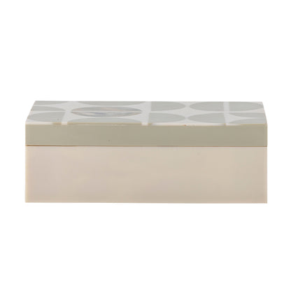 Bloomingville Kabela Æske m/låg, Grå, Resin