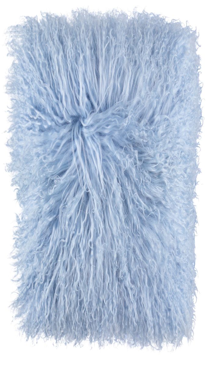 Lammeskindpude | Krøllet | Tibet | 28x56 cm