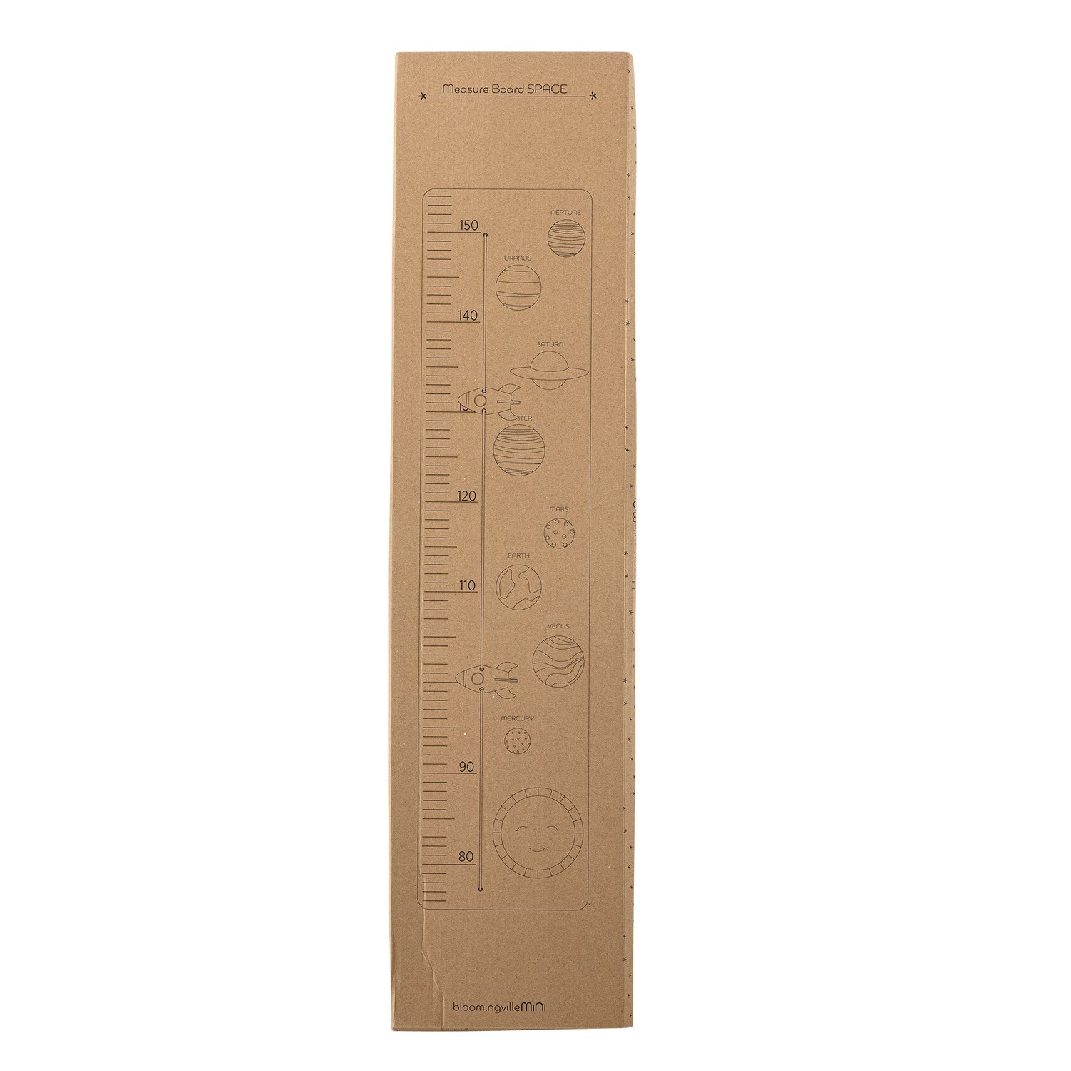 Bloomingville MINI Space Højdemåler, Grå, FSC®100%, MDF
