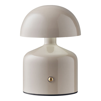 Aulla Bordlampe - Bordlampe, metal/plastik, genopladelig, grå