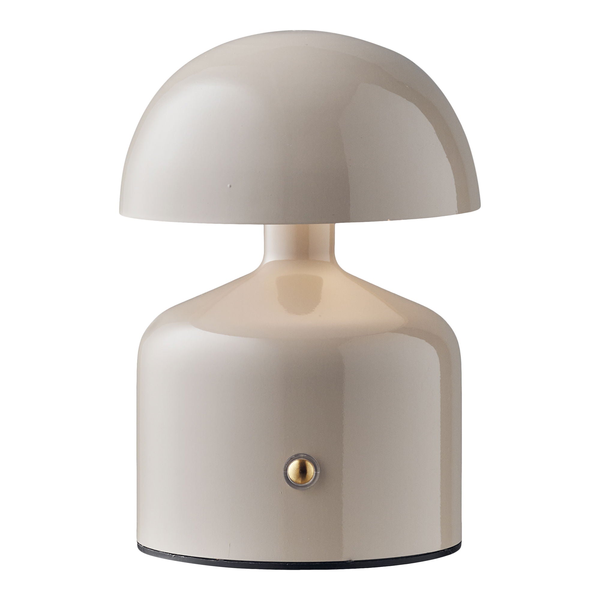 Aulla Bordlampe - Bordlampe, metal/plastik, genopladelig, grå