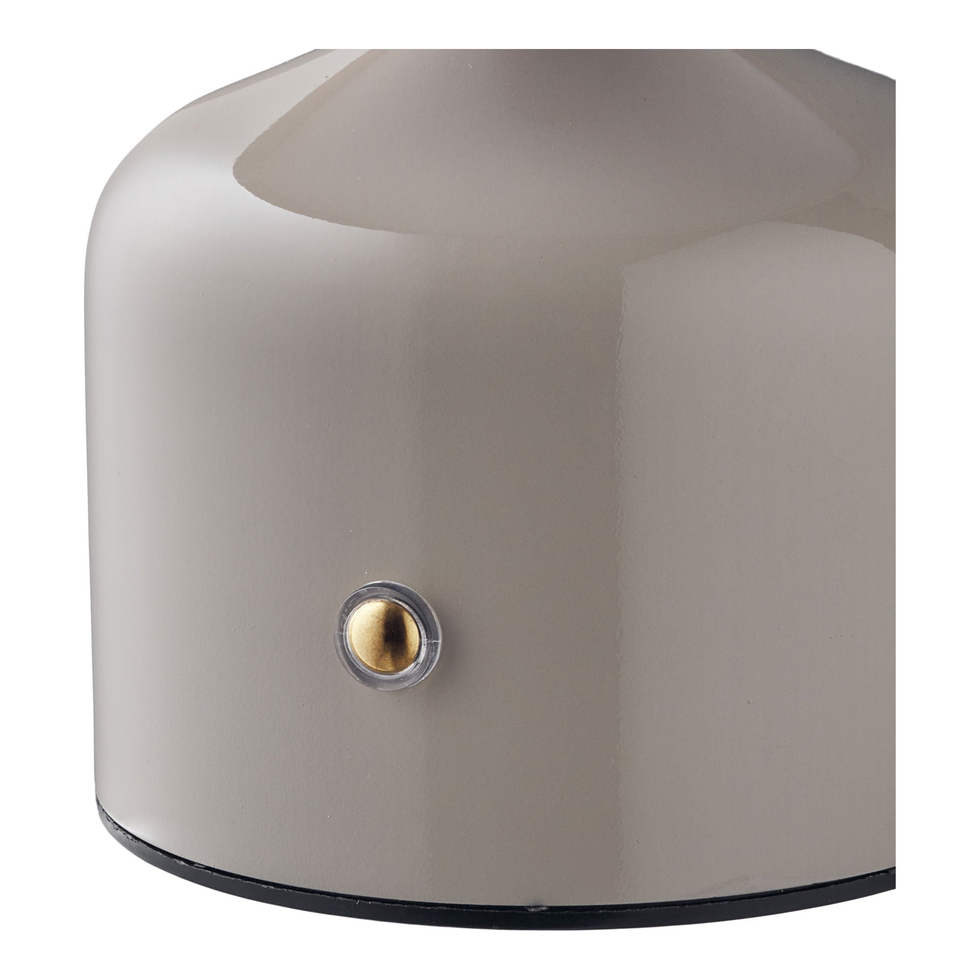 Aulla Bordlampe - Bordlampe, metal/plastik, genopladelig, grå