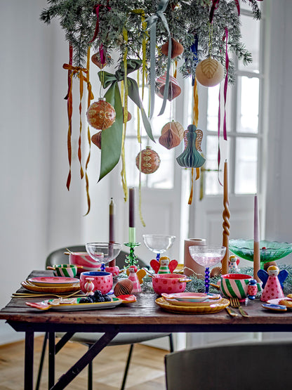 Bloomingville Kaddy Opsats, Grøn, Genanvendt Glas