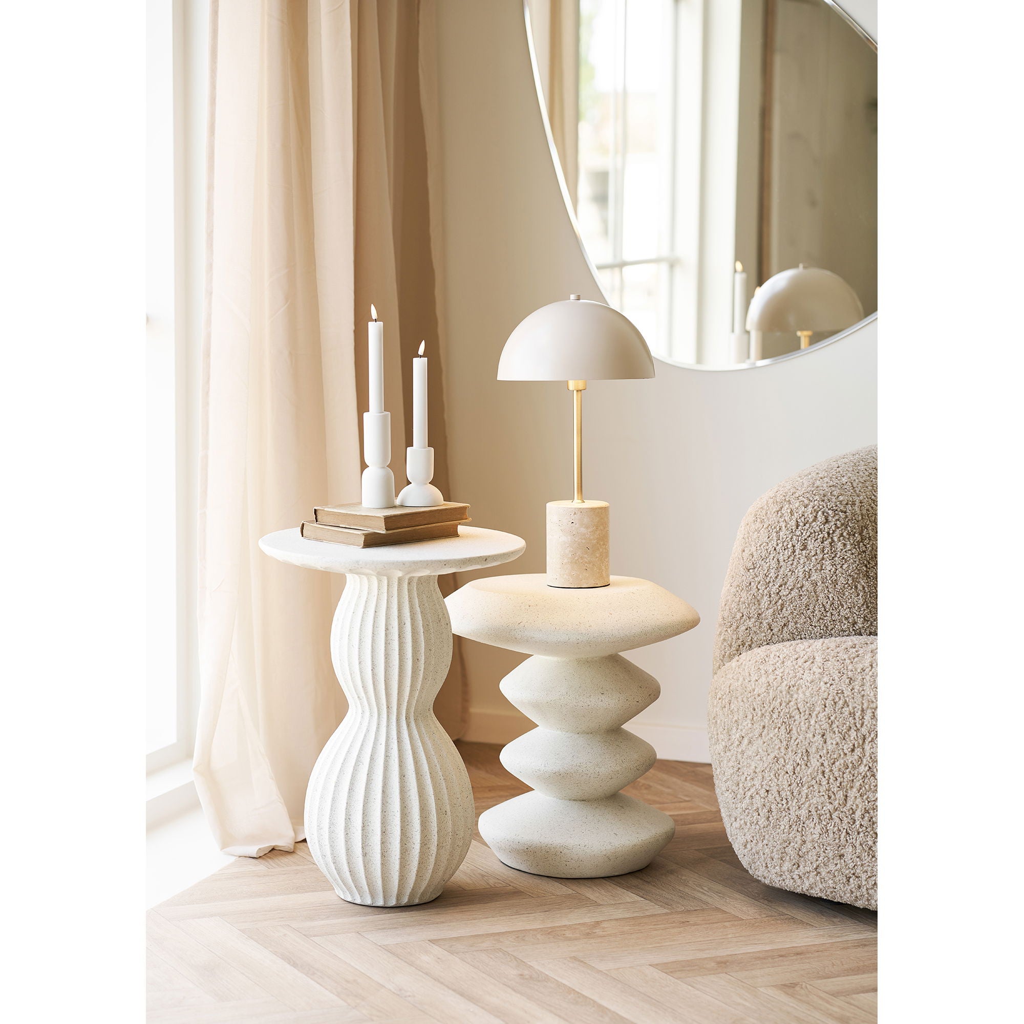Sheffield Bordlampe - Lampe, marmor/metal