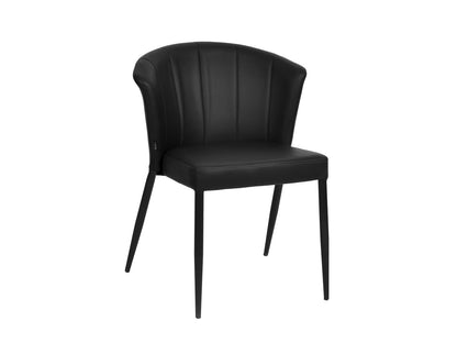 Spisebordsstol Thor Sort PU