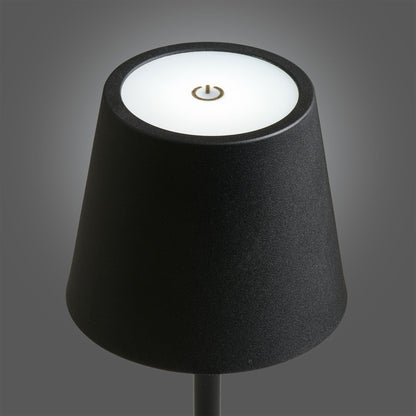 Bradford Bordlampe - Bordlampe, metal, genopladelig, sort