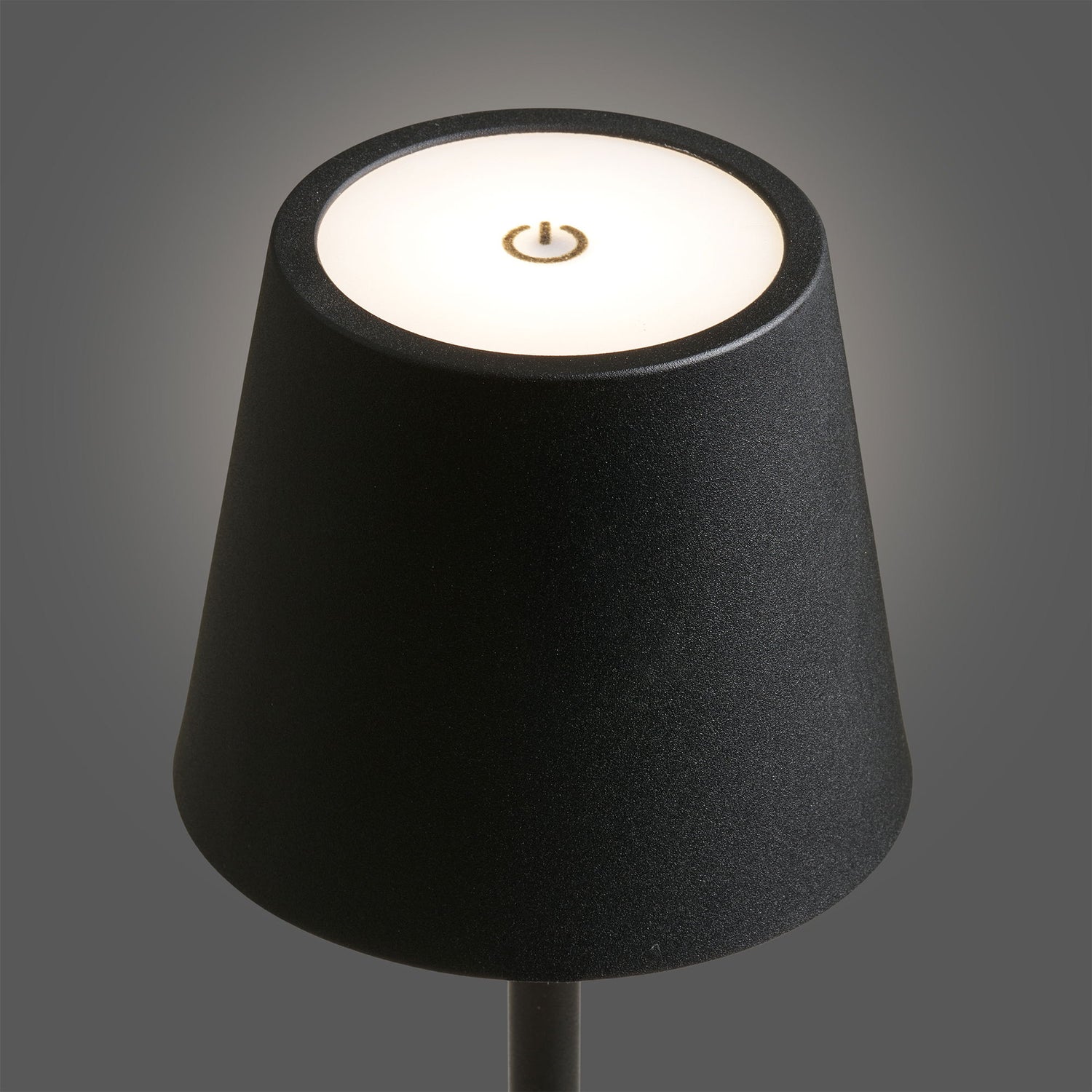 Bradford Bordlampe - Bordlampe, metal, genopladelig, sort
