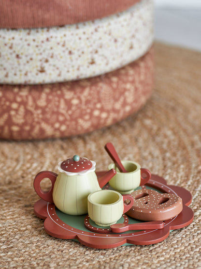 Bloomingville MINI Bette Legetøj, Køkkensæt, Brun, FSC®100%, MDF