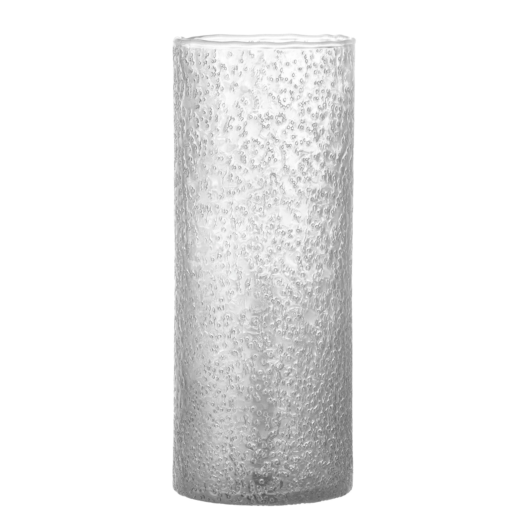 Bloomingville Zenta Vase, Klar, Genanvendt Glas