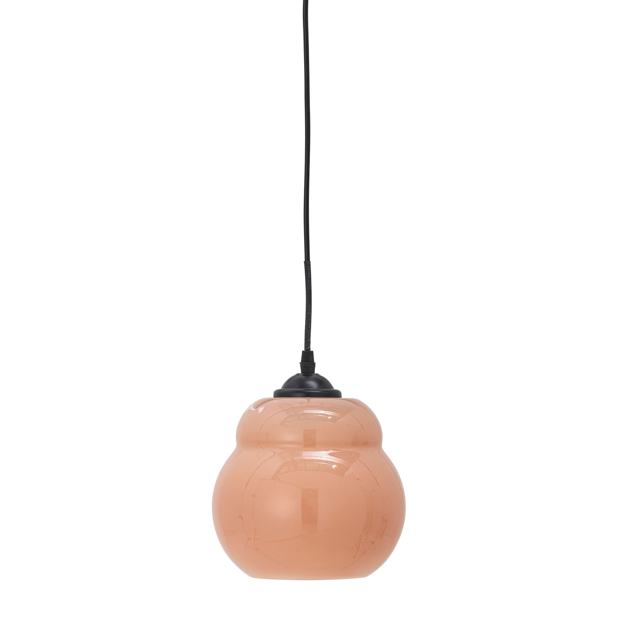 Bloomingville Motella Pendel, Rosa, Glas