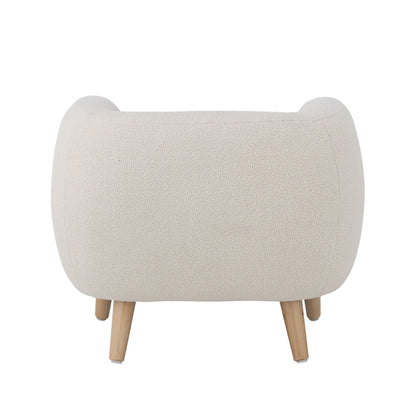 Bloomingville MINI Cade Stol, Hvid, Polyester