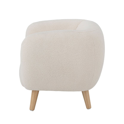 Bloomingville MINI Cade Stol, Hvid, Polyester