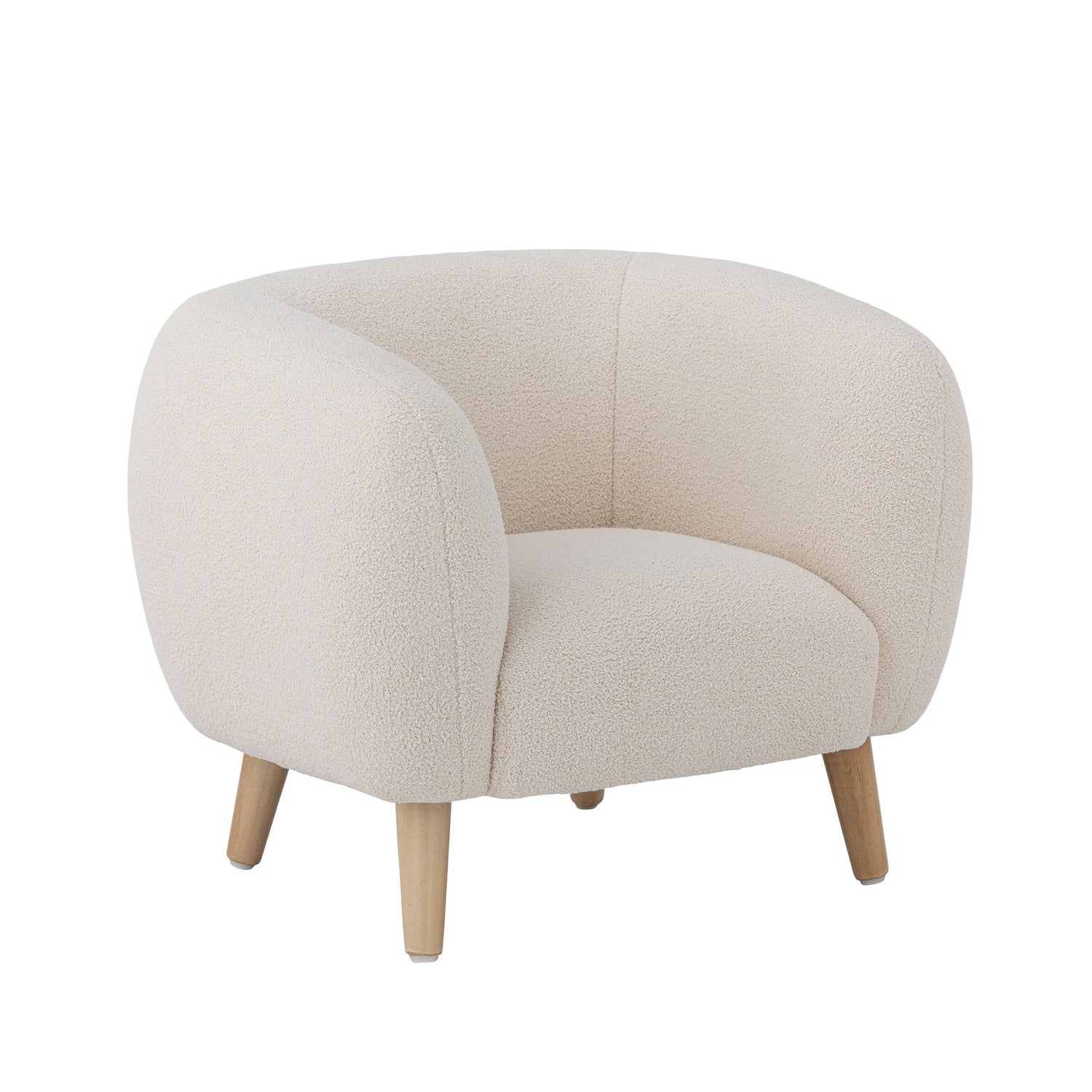 Bloomingville MINI Cade Stol, Hvid, Polyester