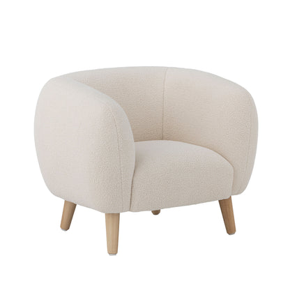 Bloomingville MINI Cade Stol, Hvid, Polyester