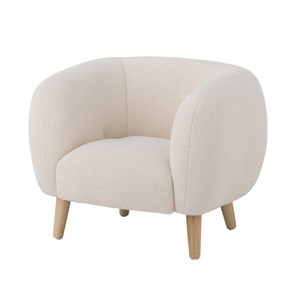 Bloomingville MINI Cade Stol, Hvid, Polyester