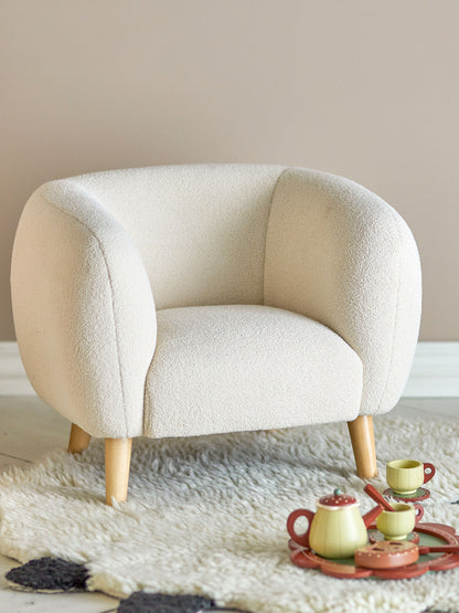 Bloomingville MINI Cade Stol, Hvid, Polyester