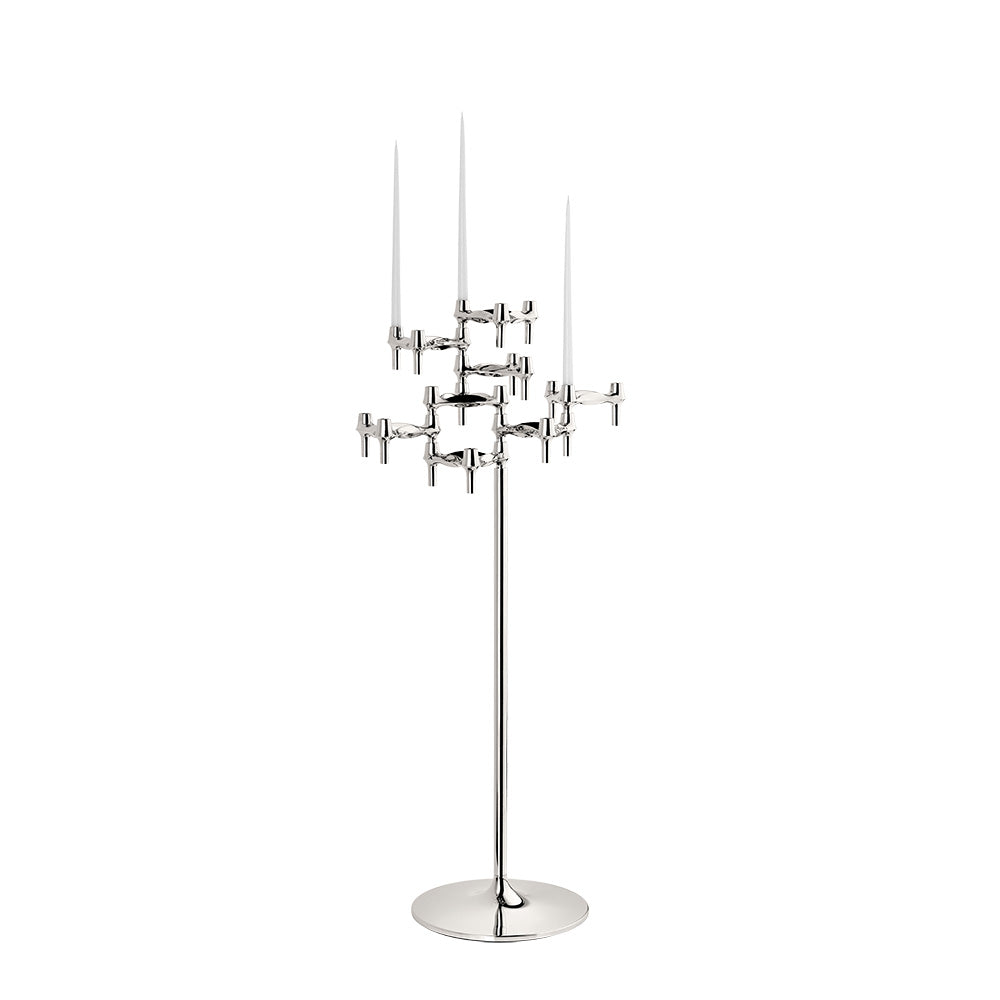 STOFF - Gulvstander til Nagel stager chrome H: 70 cm, Ø: 25 cm