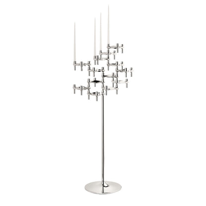 STOFF - Gulvstander til Nagel stager chrome H: 70 cm, Ø: 25 cm - STOFF - DesignGaragen.dk