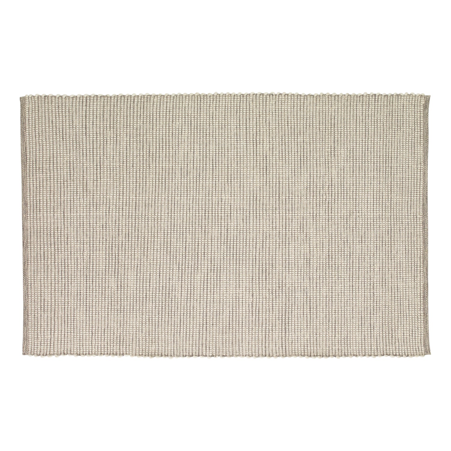 Poppy Tæppe Grå/Hvid - 120x180cm