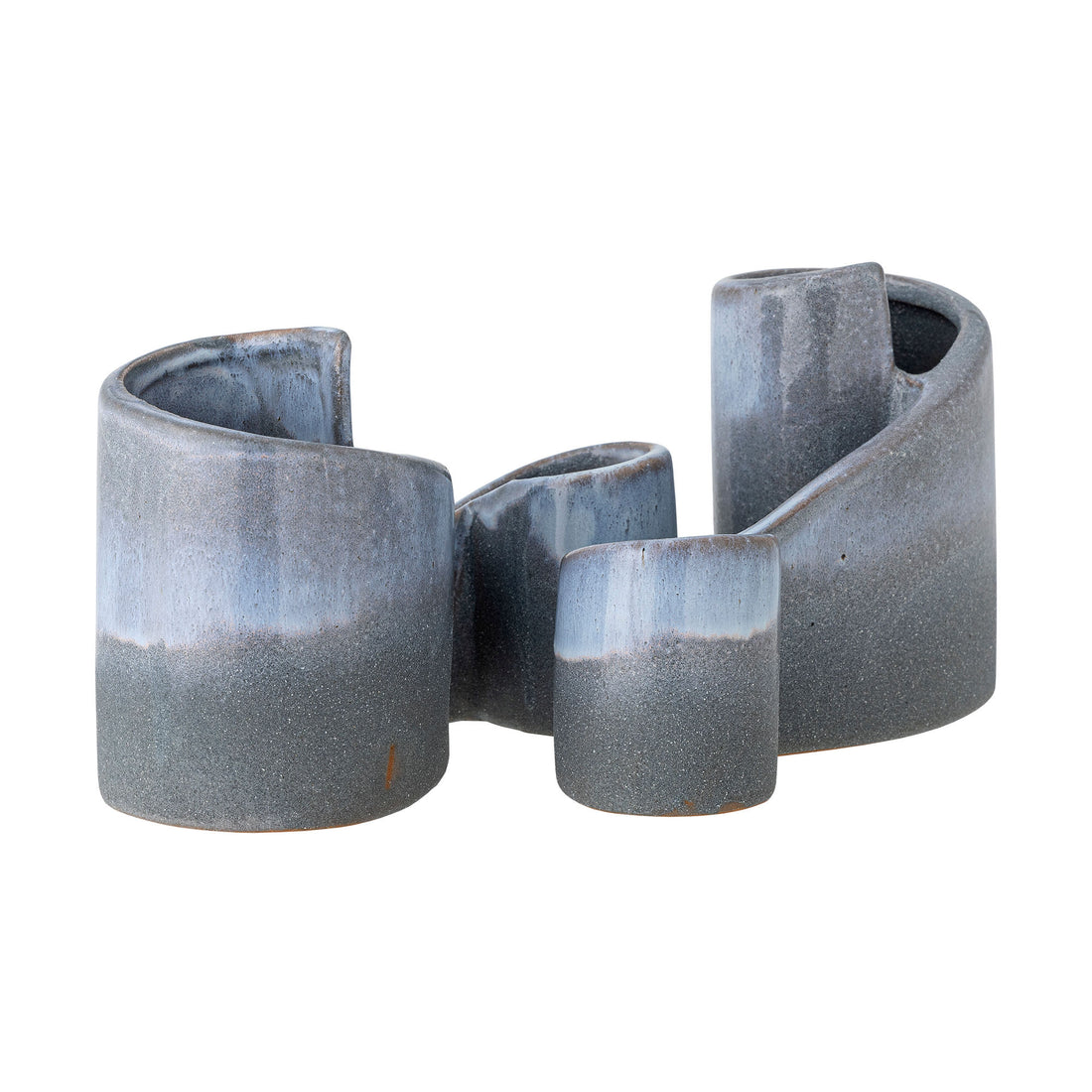 Creative Collection Meliad Bogstøtte, Blå, Stentøj