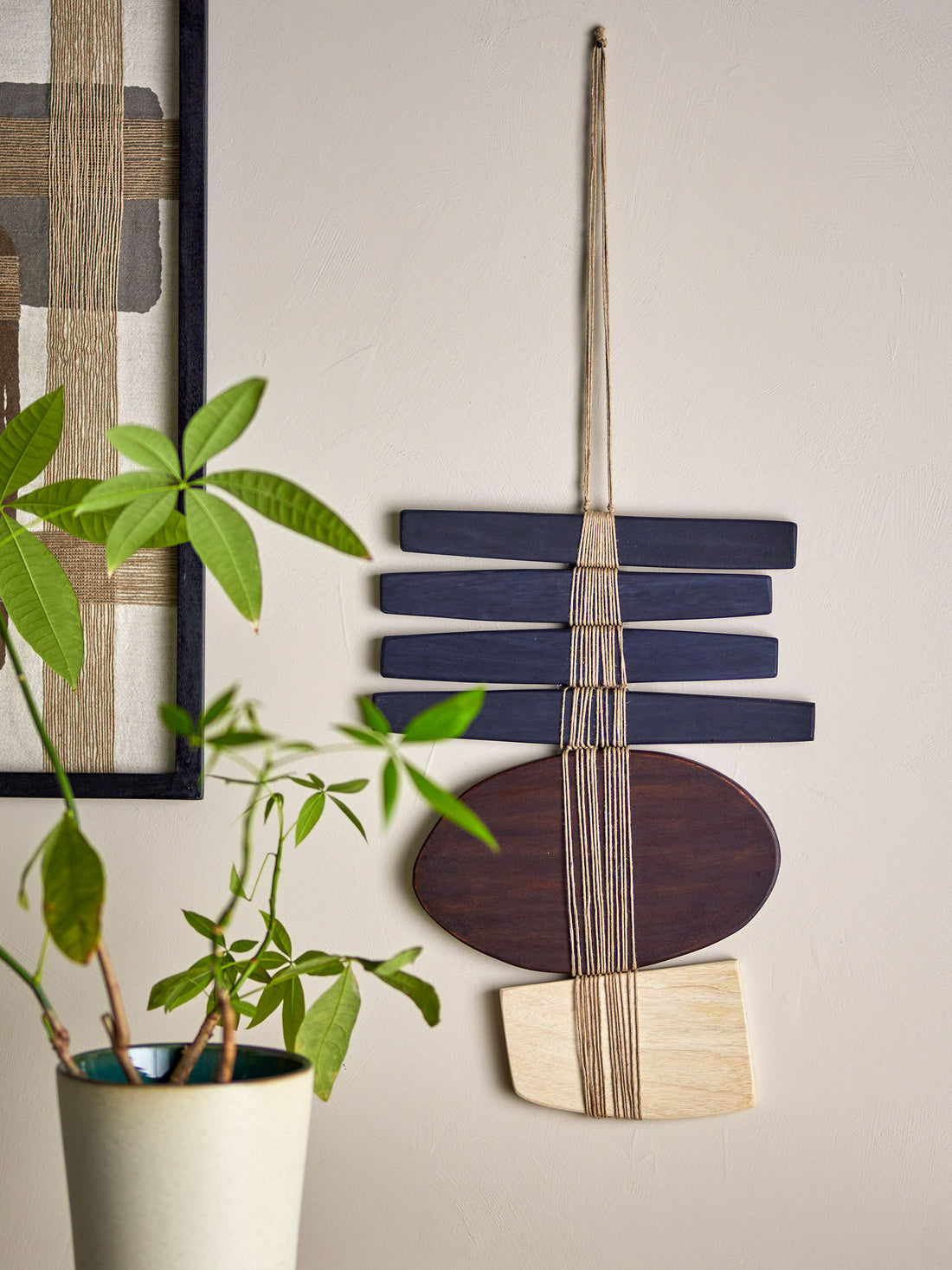 Bloomingville Yoki Vægdekoration, Brun, Eg