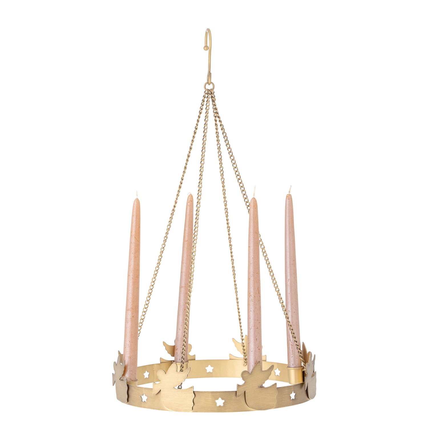 Bloomingville Elmir Adventsstage, Guld, Metal