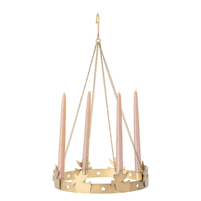 Bloomingville Elmir Adventsstage, Guld, Metal