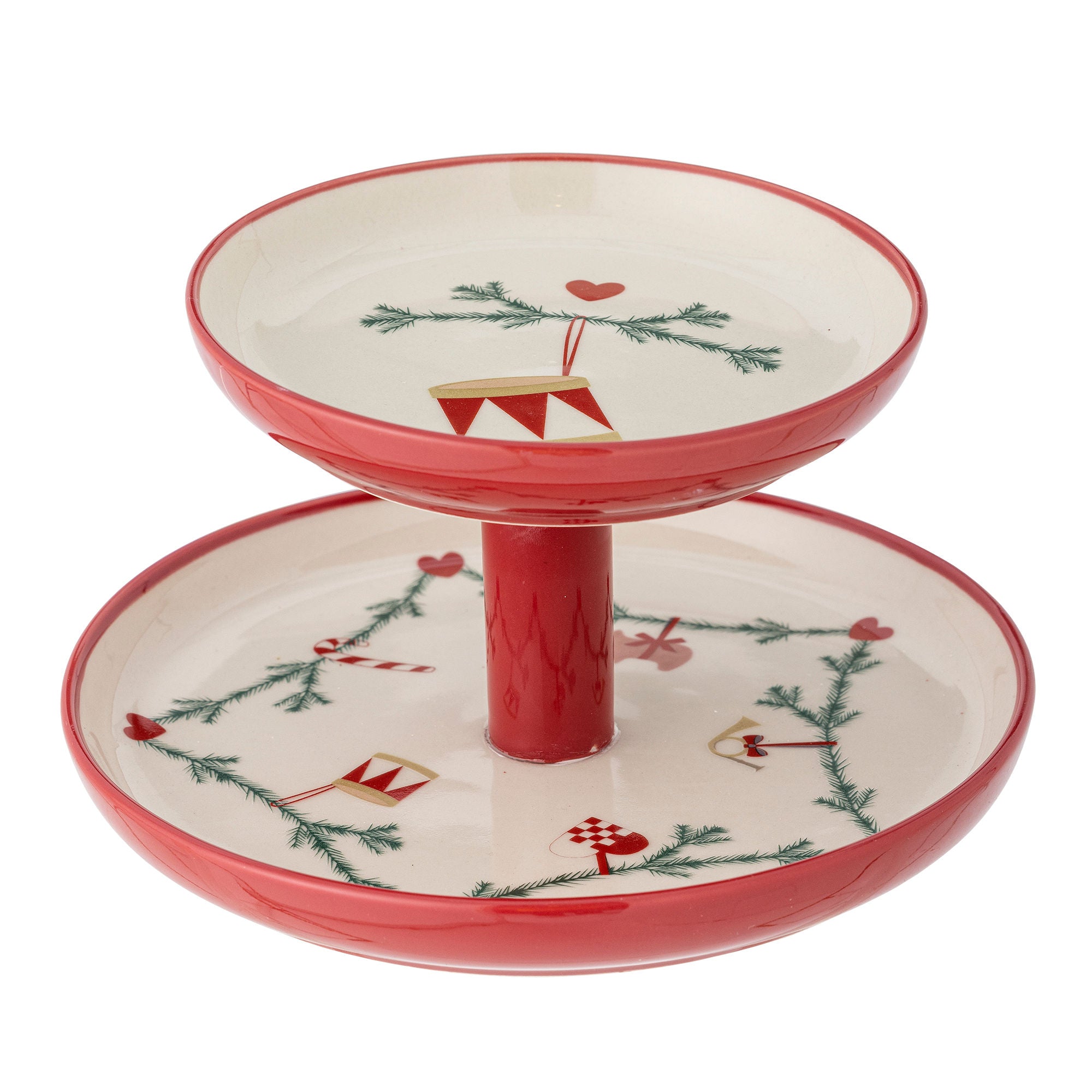 Bloomingville Yule Etagere, Natur, Stentøj