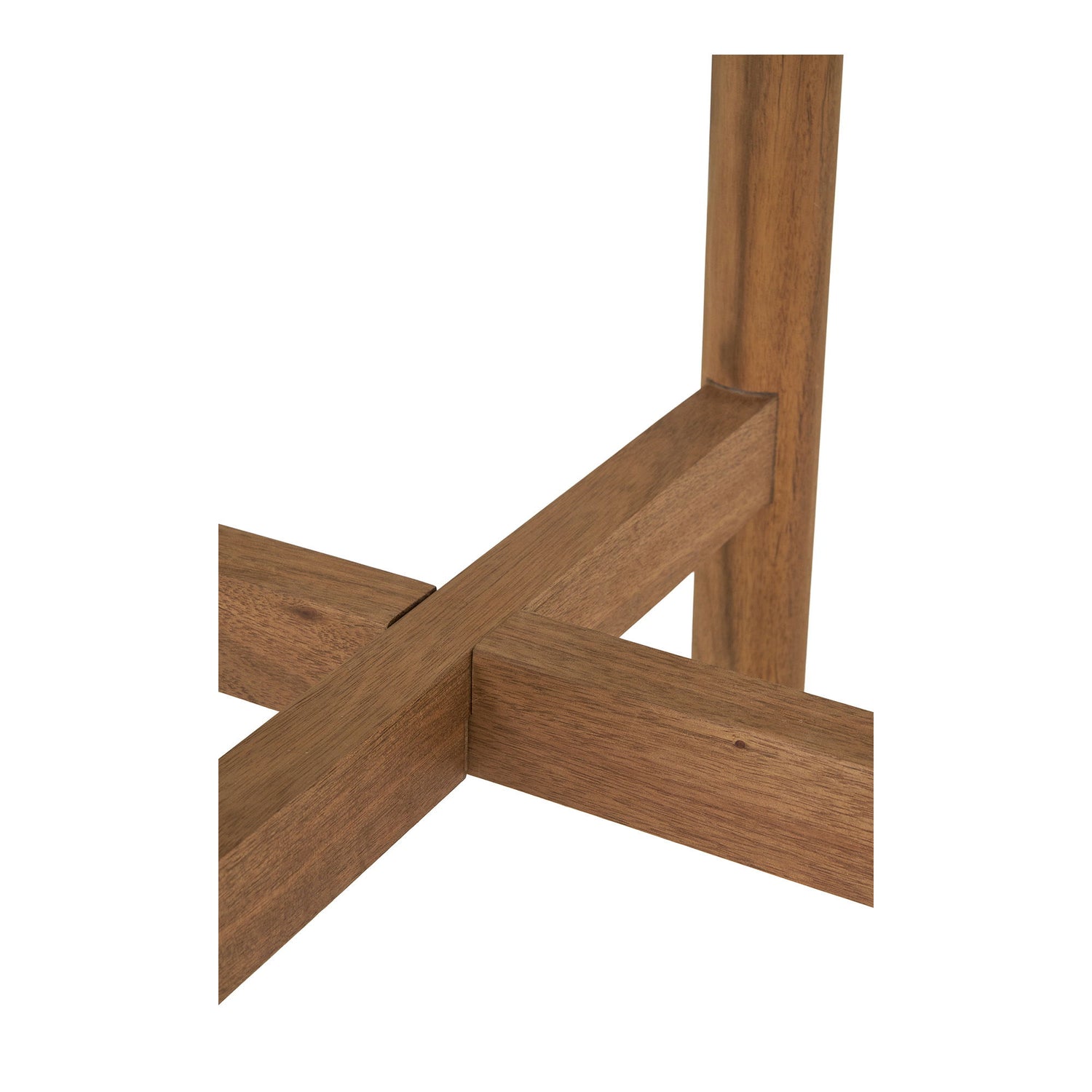 Sidebord, acacie/terazzo, natur&lt;br&gt;ø37x46 cm