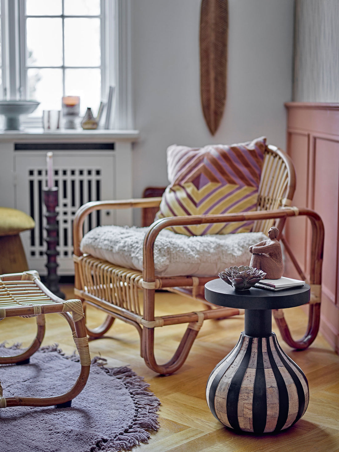 Bloomingville Aloise Sidebord, Sort, FSC 100%® Mango