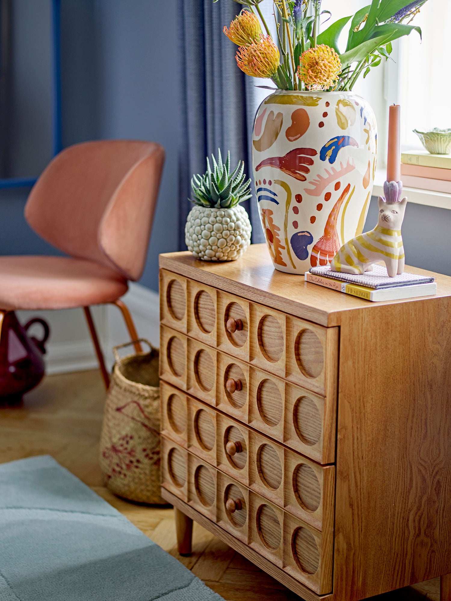 Bloomingville Vester Kommode, Brun, MDF
