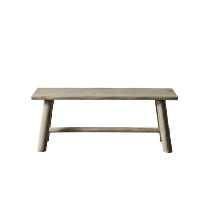 Andersen Furniture - Bænk Raja - Gråbrun Mango træ - B110xD35xH44 cm