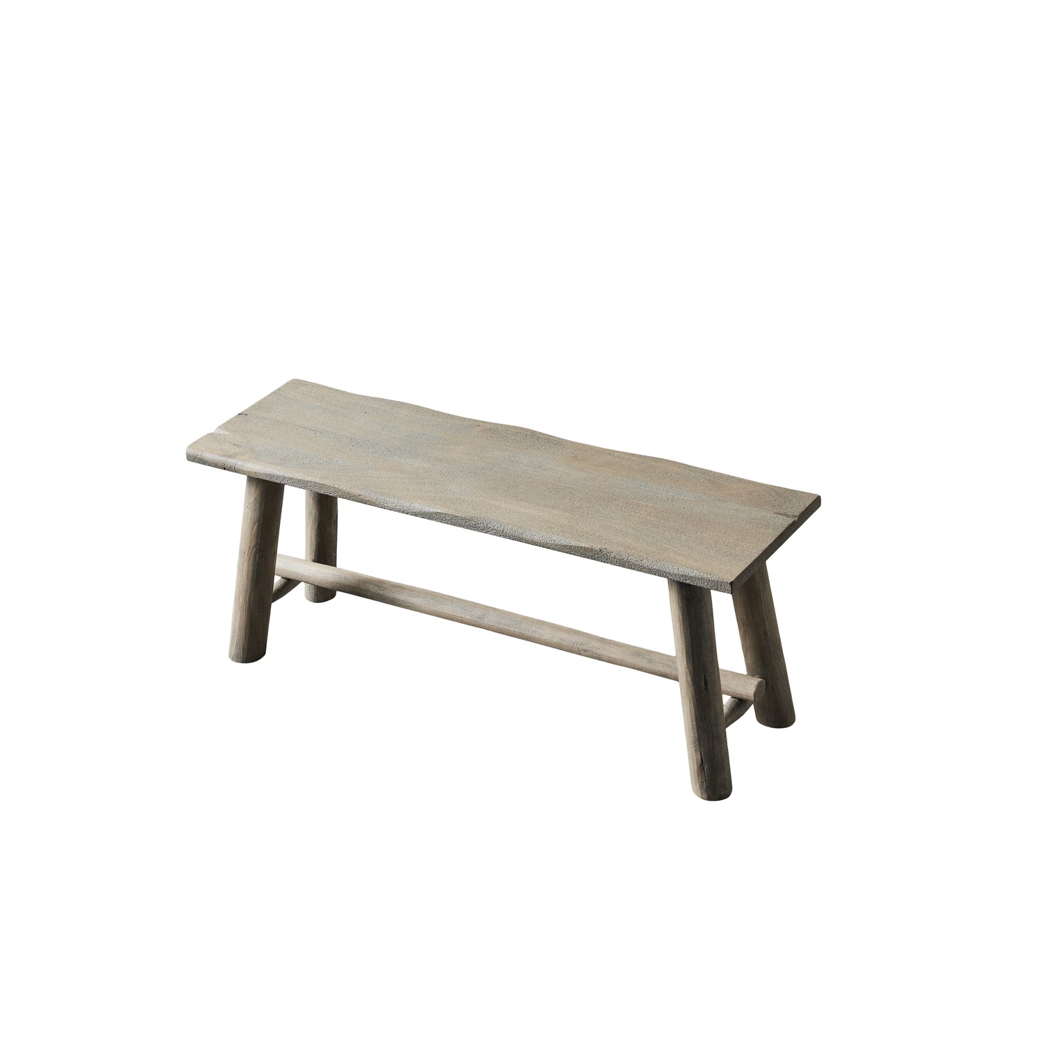 Andersen Furniture - Bænk Raja - Gråbrun Mango træ - B110xD35xH44 cm