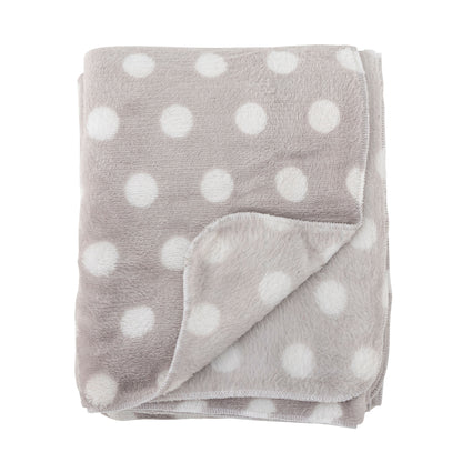 Bloomingville MINI Dolly Bamse med Tæppe, Hvid, Polyester