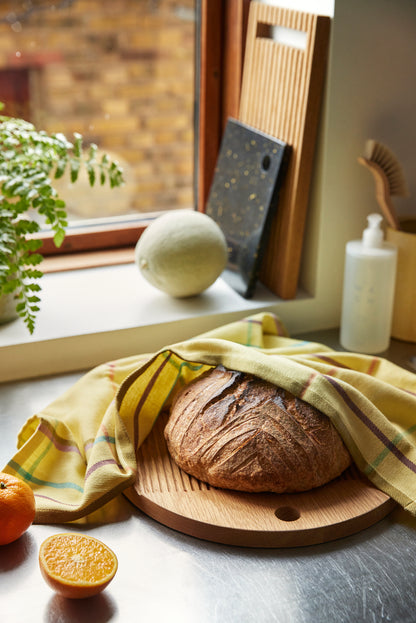 Monarch Skærebrætter Rund Natur (sæt af 2) - ø33xh2, ø40xh2cm