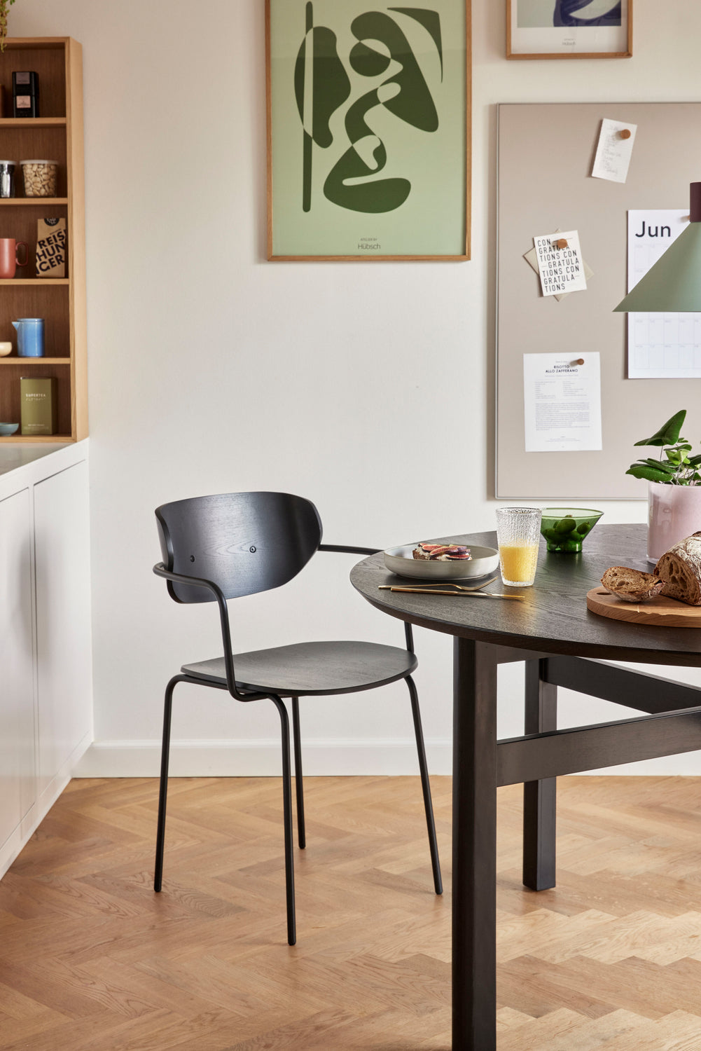 Monarch Skærebrætter Rund Natur (sæt af 2) - ø33xh2, ø40xh2cm