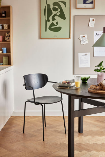 Monarch Skærebrætter Rund Natur (sæt af 2) - ø33xh2, ø40xh2cm