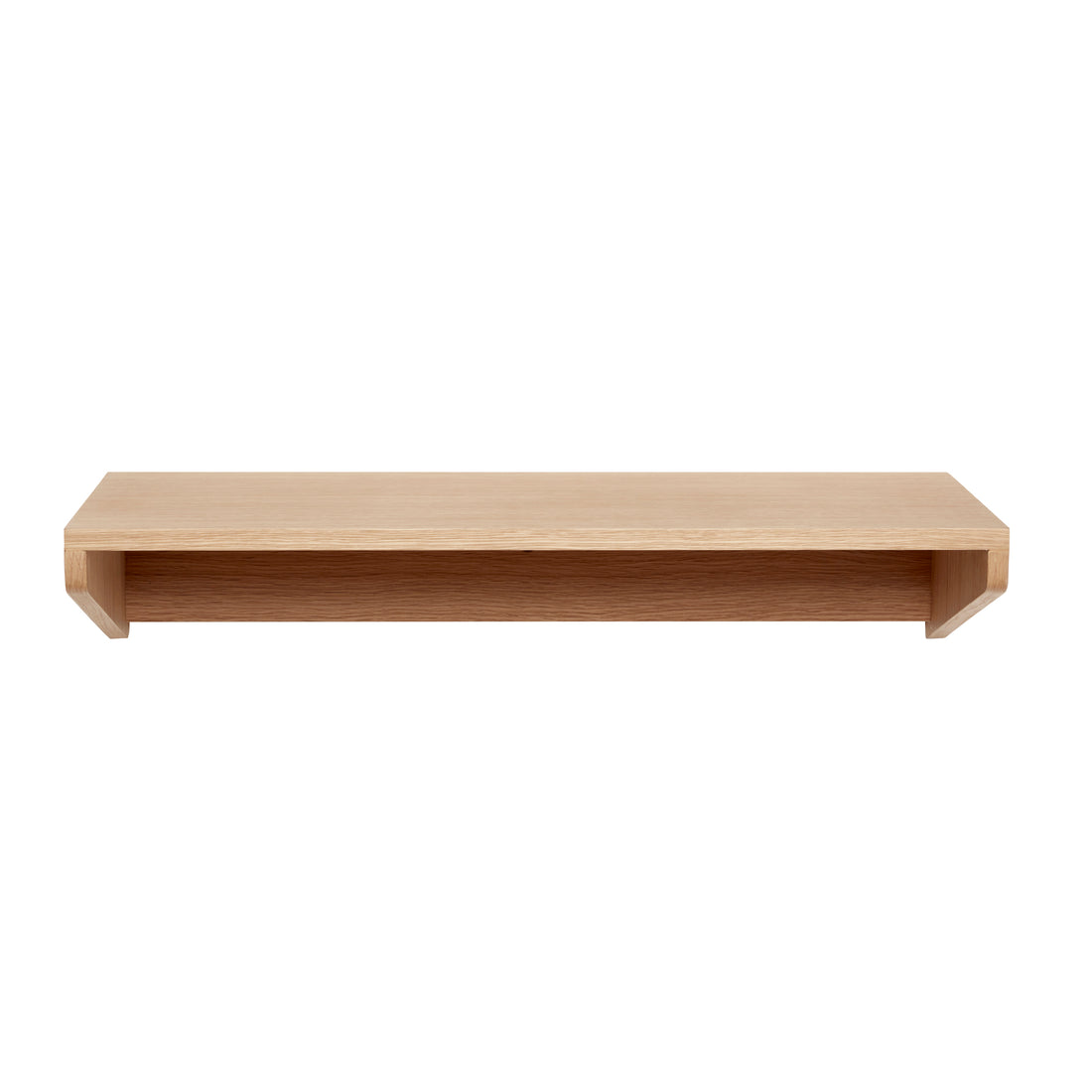Folk Væghængt skrivebord Natur - 80x35xh15cm