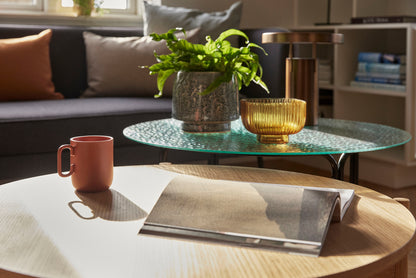 Heritage Sofabord Natur - ø86xh40cm