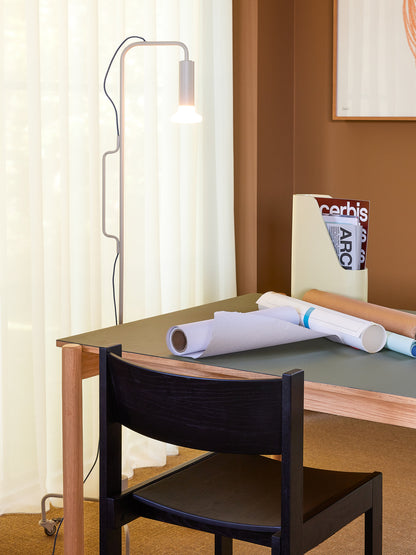 Oblique Spisebord Rektangulær Olivengrøn - 190x107xh75cm