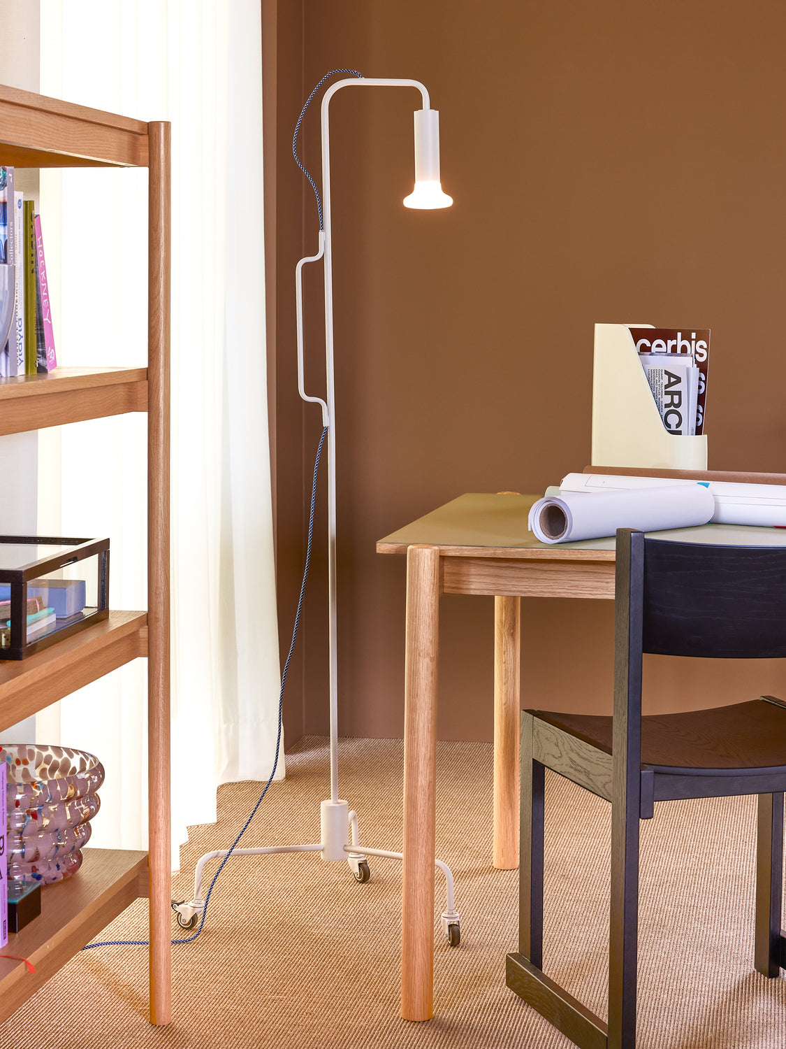 Oblique Spisebord Rektangulær Olivengrøn - 190x107xh75cm