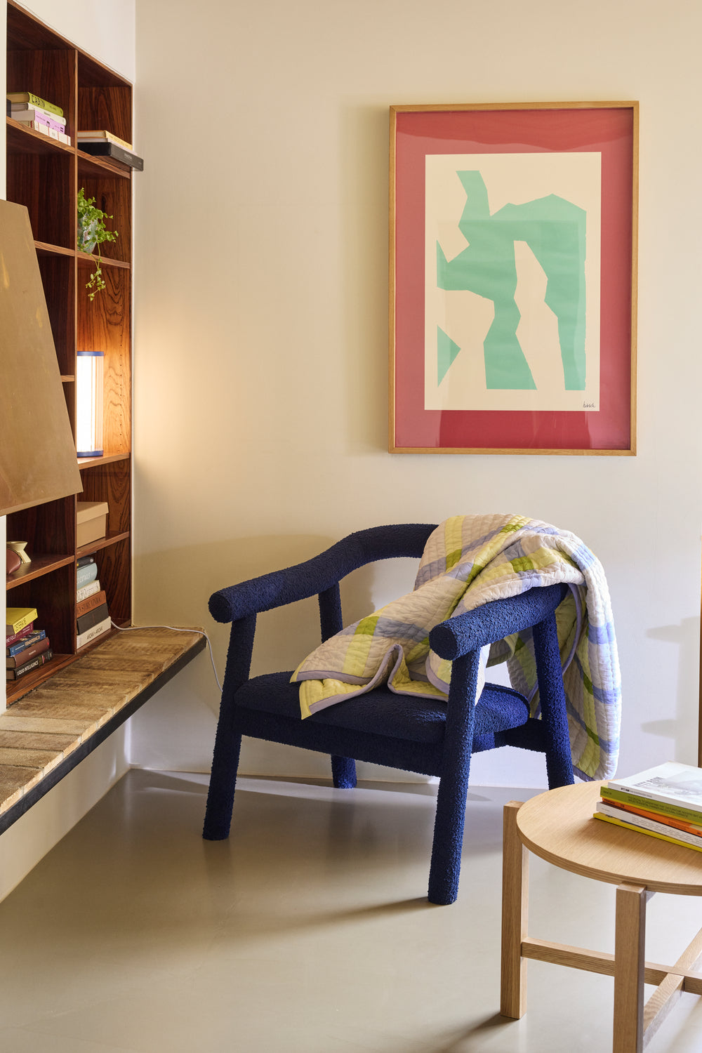 Four Sofabord Natur (sæt af 2) - ø68xh42cm, ø48xh55cm