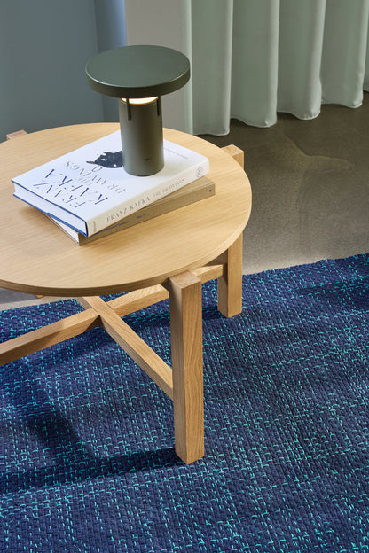 Four Sofabord Natur (sæt af 2) - ø68xh42cm, ø48xh55cm