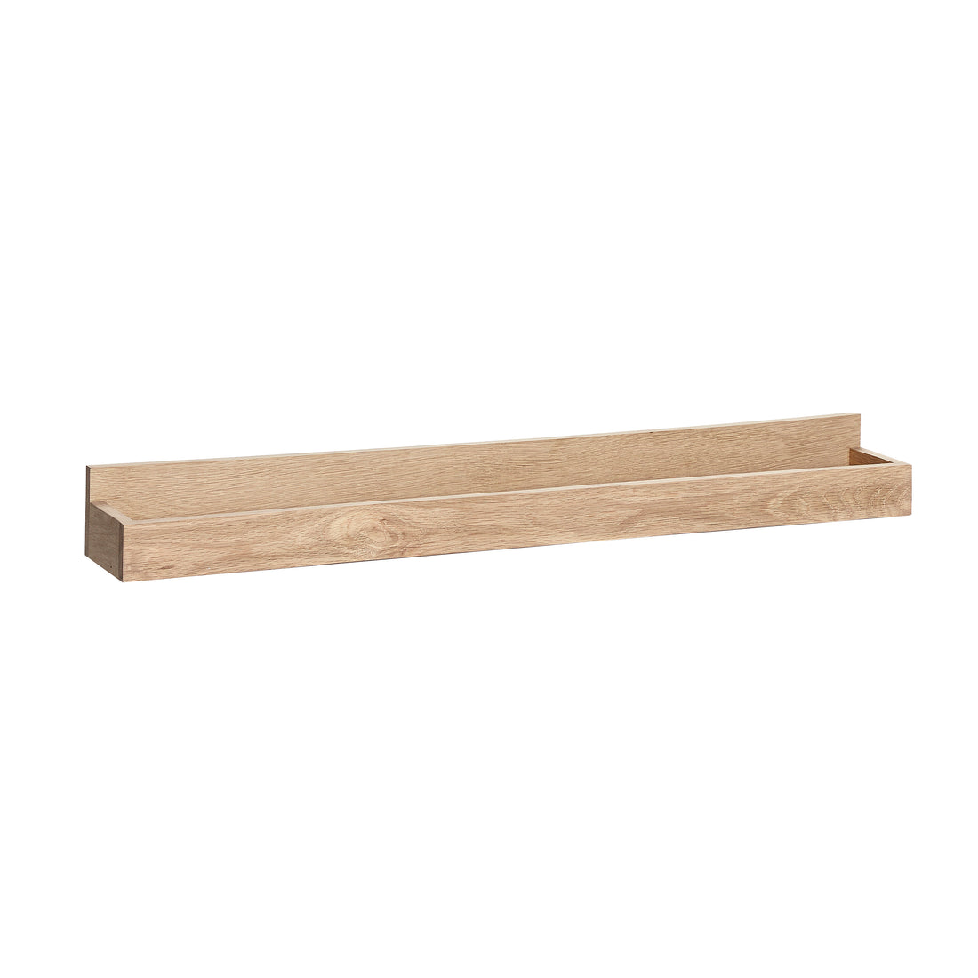 Folk Billedhylde Medium Natur - 80x11xh8cm