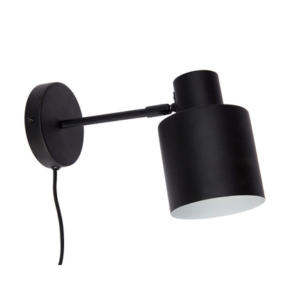 Fuse Væglampe Sort - 29x12xh17cm, E27/15W