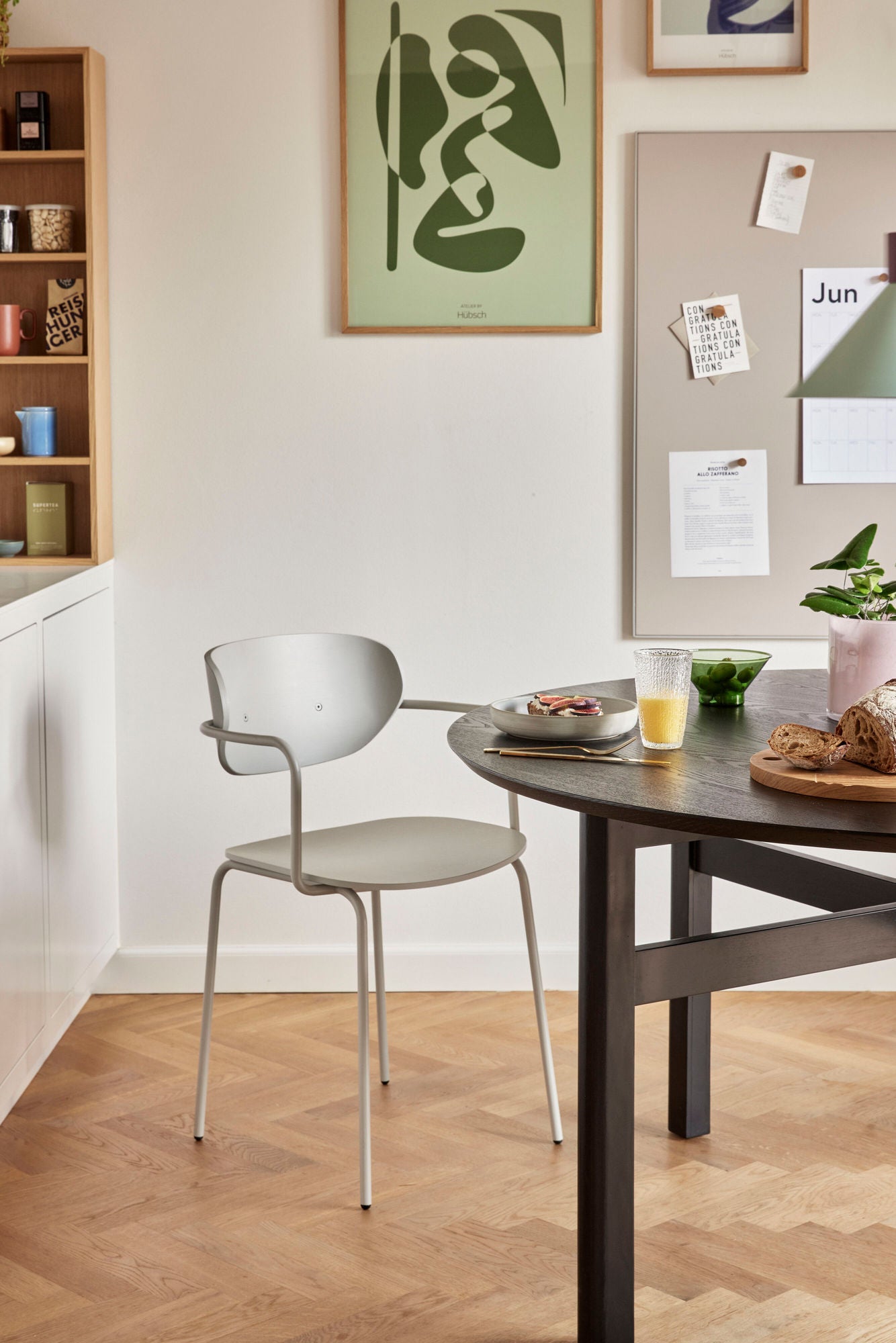 Crayon Pendel  Blå - ø35xh38cm